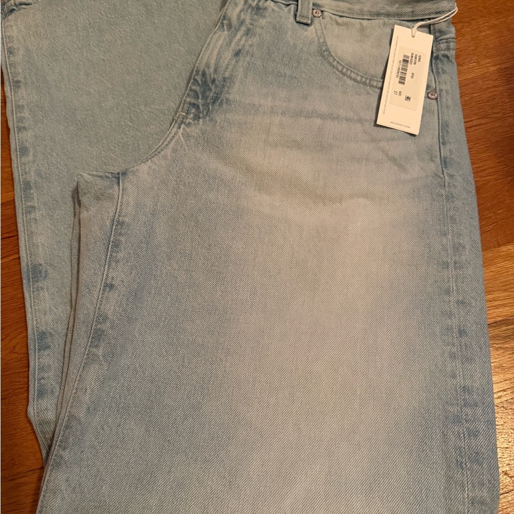 Ag Adriano Goldschmied Faded Blue Jeans
